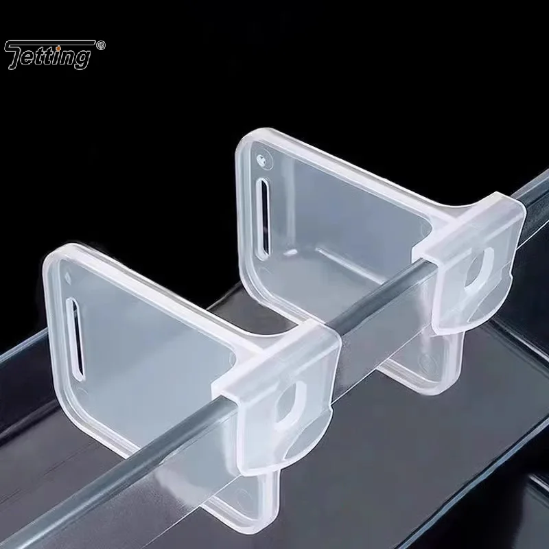 10Pcs Efficient Refrigerator Storage Partition Board Kitchen Organizer Shelf For Eggs Bottles Can Fridge Divider Organizer - الصورة 6