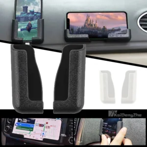1 Pair Self-Adhesive Dashboard Phone Mount Holder Black White GPS Bracket Stand Adhesive Dashboard Mount Car Accessories