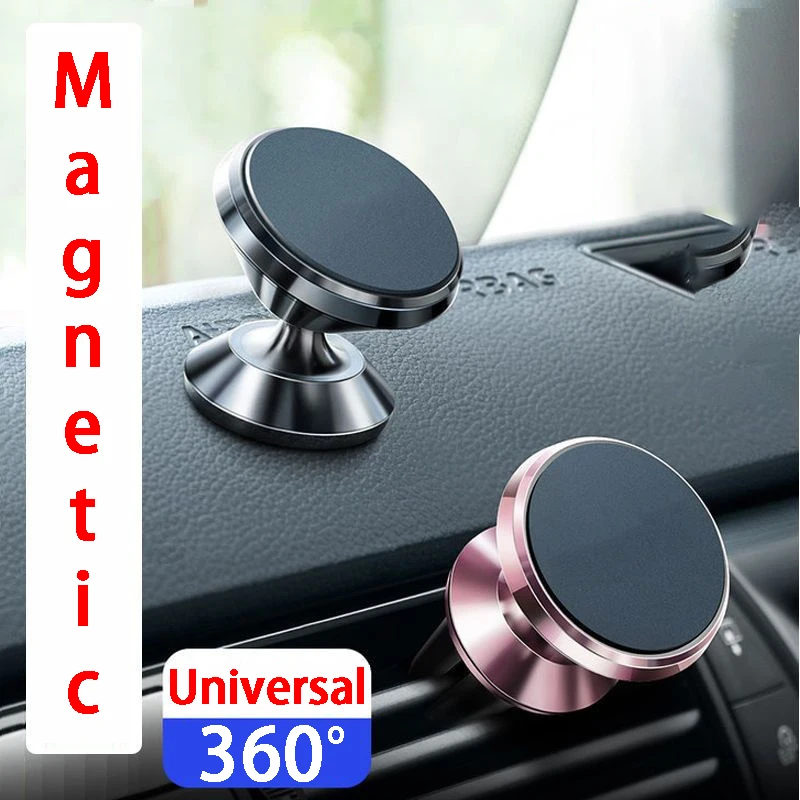 Mobile Car Phone Holder for MagSafe Holder In Car GPS Universal Magnetic Mobile Cell Phone Stand for iPhone 17 16 15 14 Pro Max