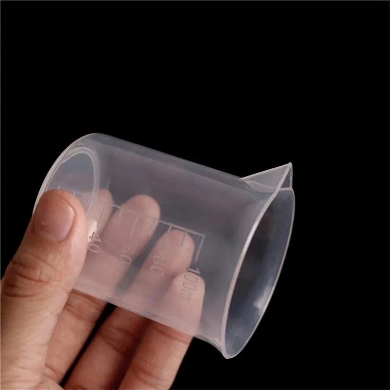 50/100/150ML Mixing Cup Plastic Liquid Container Beaker Chemical Laboratory Cup Measuring Cup Baking Tools Kitchen Gadgets - الصورة 4