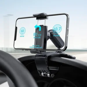 for iPhone Samsung Xiaomi Car Phone Holder Dash Board Portable Car Holder Mount Stand GPS Auto Clip Smartphone Stand Bracket