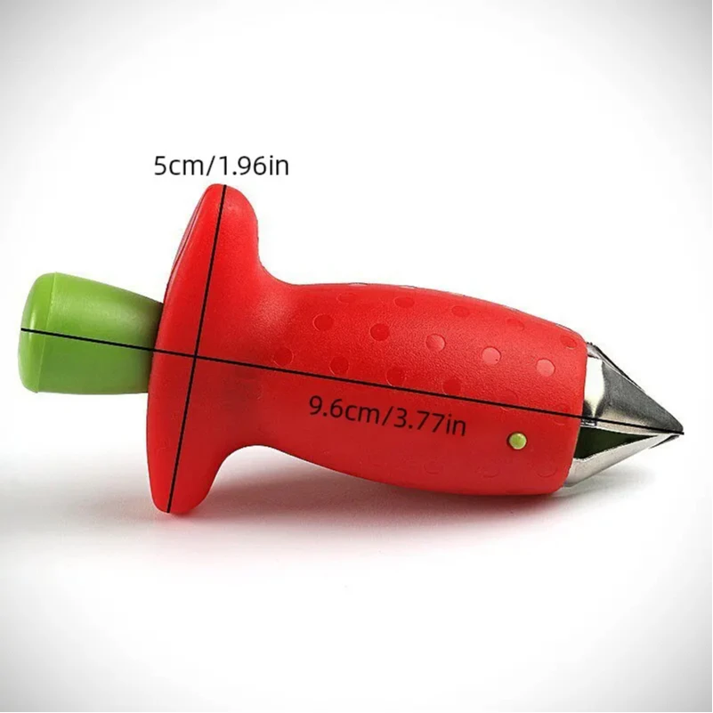 1pc Strawberry Stem Remover Tomato Stem Remover Pineapple Hole Seed Remover Vegetable Cutter Kitchen Gadget - الصورة 6
