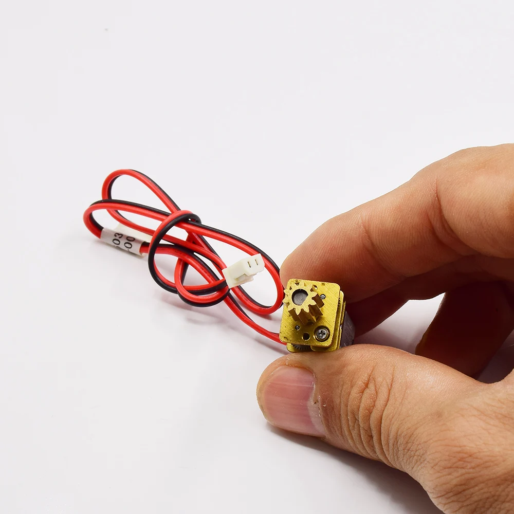 Mini N20 Gear Motor DC 3V-6V 5V 40RPM Slow Speed D-shaft Micro Metal Geared Motor Output 10 Teeth Gear DIY Robot Smart Car Lock - الصورة 3