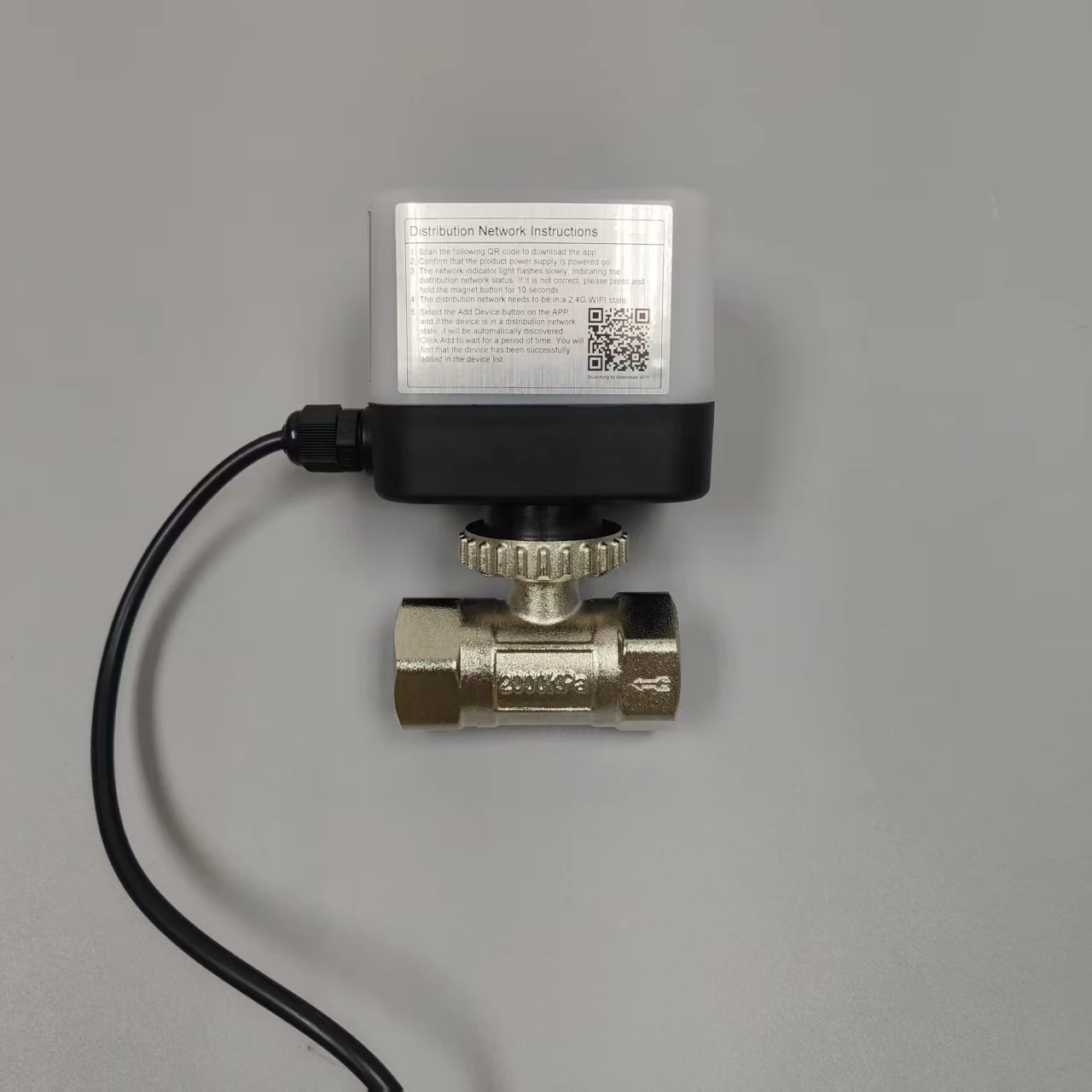 Tuya Smart WiFi Electric Valve, Zigbee System Compatible for Smart Home Control - الصورة 6