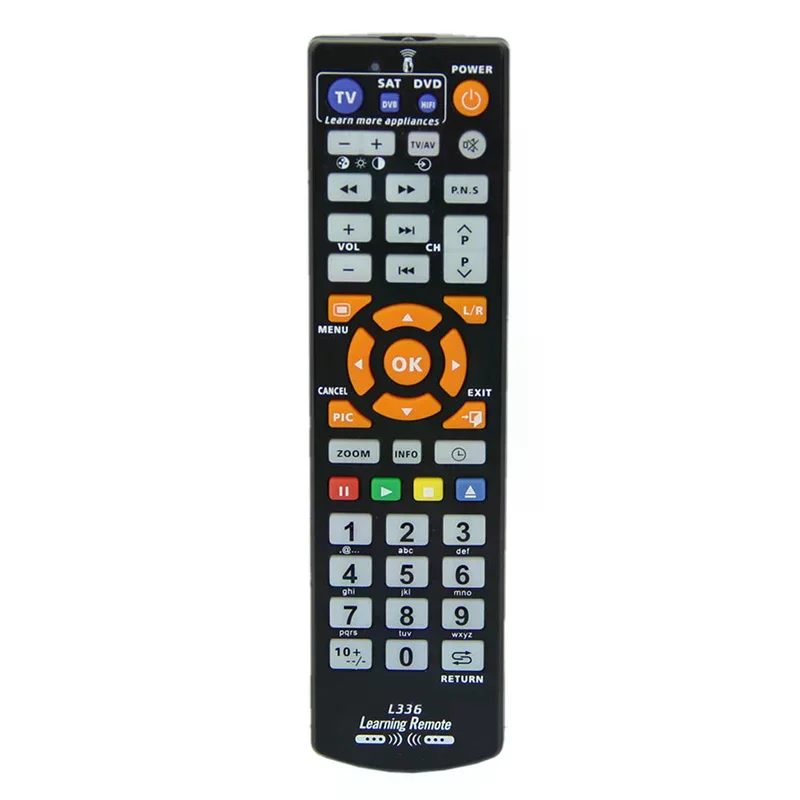 L336 Universal Smart Remote Control with Learn Function for Tv Box Cbl Dvd Sat For Home And Professional Use - الصورة 4