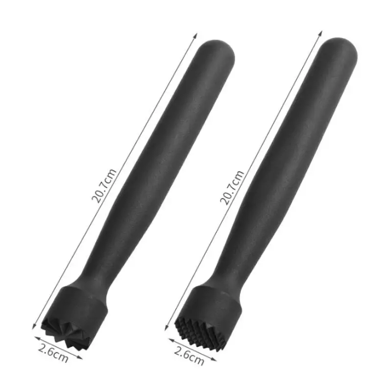 Fruit Masher Cocktail Lemon Muddler Wine Barware Mixing Stick Kitchen Gadgets Accessories - الصورة 6