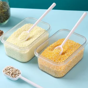 2Pcs New Kitchen Gadgets Measuring Spoon Salt Washing Transparent Powder Spoon Multi-purpose 5-15ml Pet Feeding Scoop