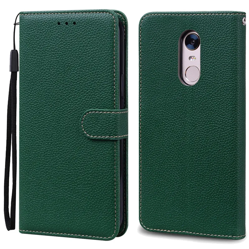 Candy Color Silicone Leather Wallet Flip Case For Xiaomi Redmi 5 Plus Note 5 Pro 5A Prime Phone Cases With Stand Card Holder