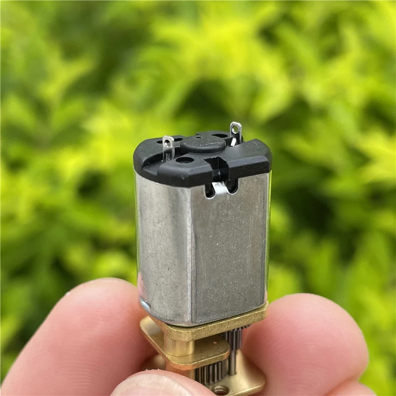 Mini 030 13mm Gear Motor Micro Full Metal Gearbox Reducer DC 3V 6V 9V 12V 280RPM Sow Speed Large Torque DIY Toy Robot Smart Car - الصورة 5