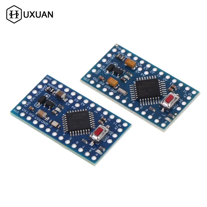 Pro Mini Atmega328P Development Board 3.3V 5V Dual Voltage Selectable Compact for Smart Home Controller Kit - الصورة 4