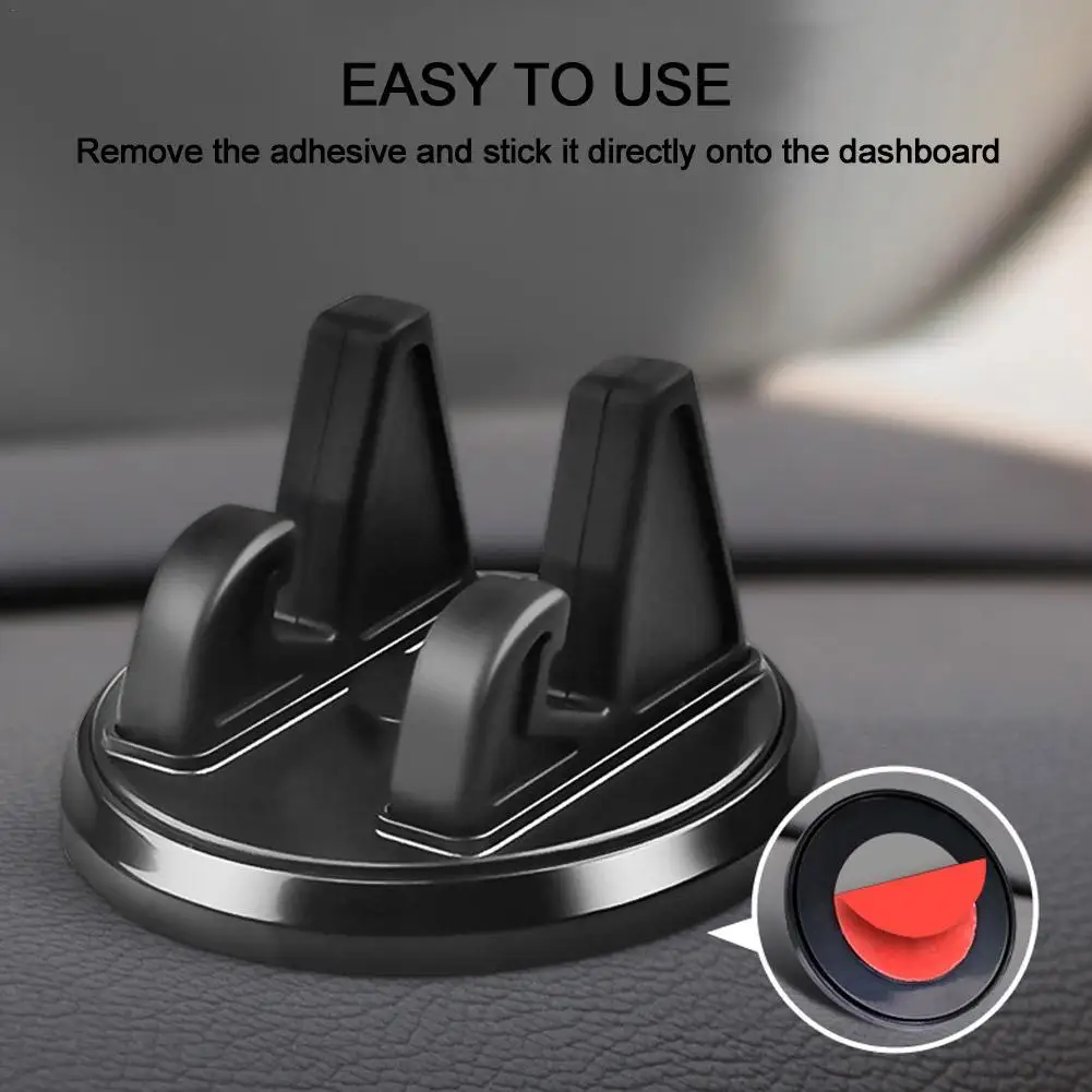 Universal Anti-slip Car Silicone Holder Mat Pad Car Dashboard Stand Mount Rotatable For Phone GPS Bracket Auto Accessories