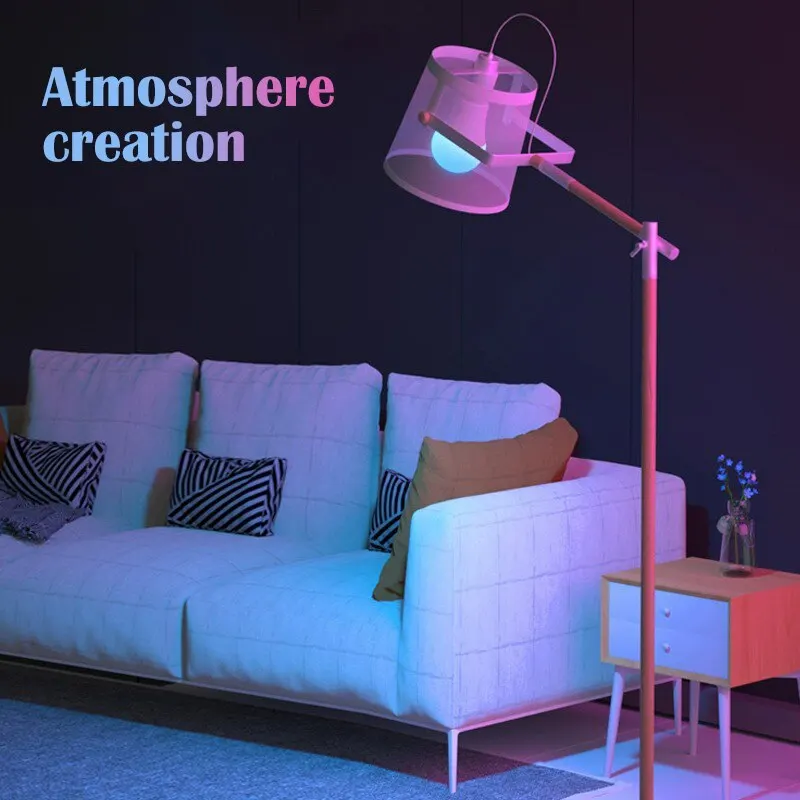 E27 RGB LED Light Bulb IR Remote Control RGBW Color Changing Smart Bulb AC 220V 230V for Home Party Decoration - الصورة 3
