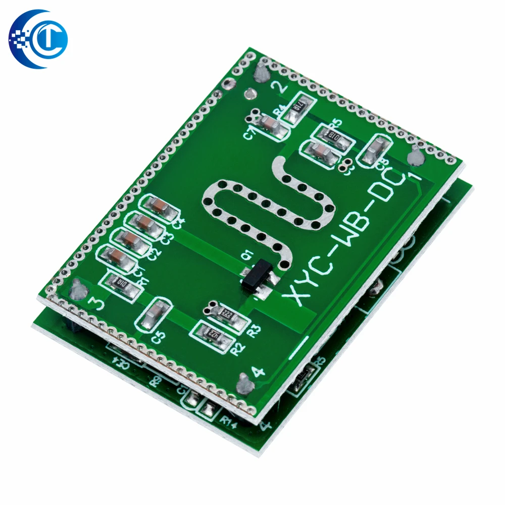 CLT 5.8GHz Microwave Radar Sensor Module Strong Anti-Jamming 6-9m Smart Trigger Switch 3.3-20V DC for Home Automation Control - الصورة 6