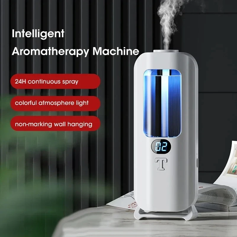 Smart Essential Oil Diffuser Mini Home Aromatherapy Machine USB 5-speed Adjustable Toilet Room Deodorizing Atomizer