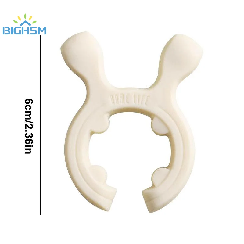 Multifunctional Deer Ear Spatula Holder Anti Scalding Overflow Pot Clip Silicone Spoon Rest Cooking Utensils Clip Kitchen Gadget - الصورة 6