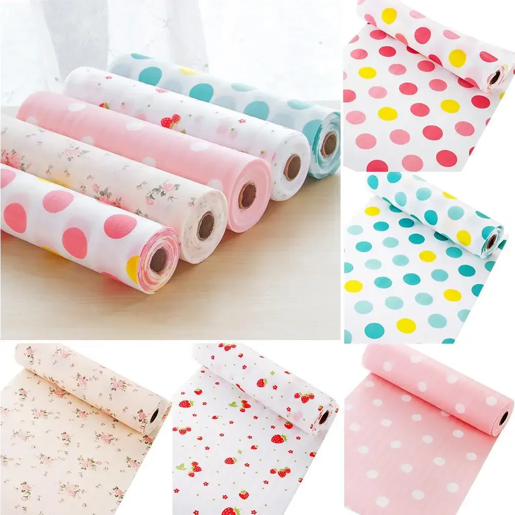 1 Roll 30*300cm Non-Slip Drawer Mat Kitchen Drawer Liner Pad Shelf Underlay Protect Cupboard Moisture-proof Oil-proof Decor Mat - الصورة 6