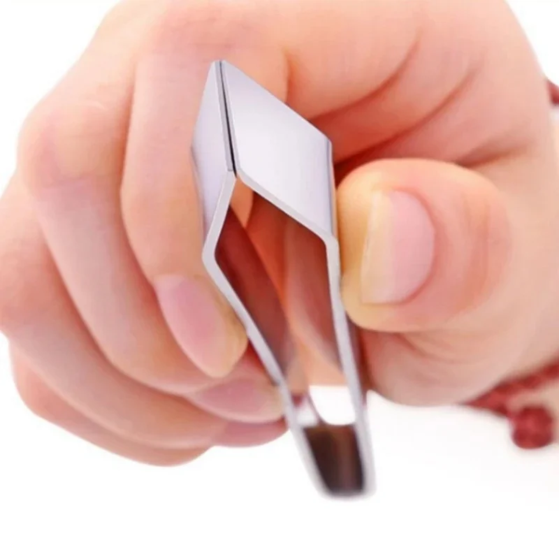 1pcs Fish Bone Tweezer Stainless Steel Bone Picking Removal Plucking Clamp Meat Tweezer Cilp Kitchen Gadgets Tools - الصورة 4