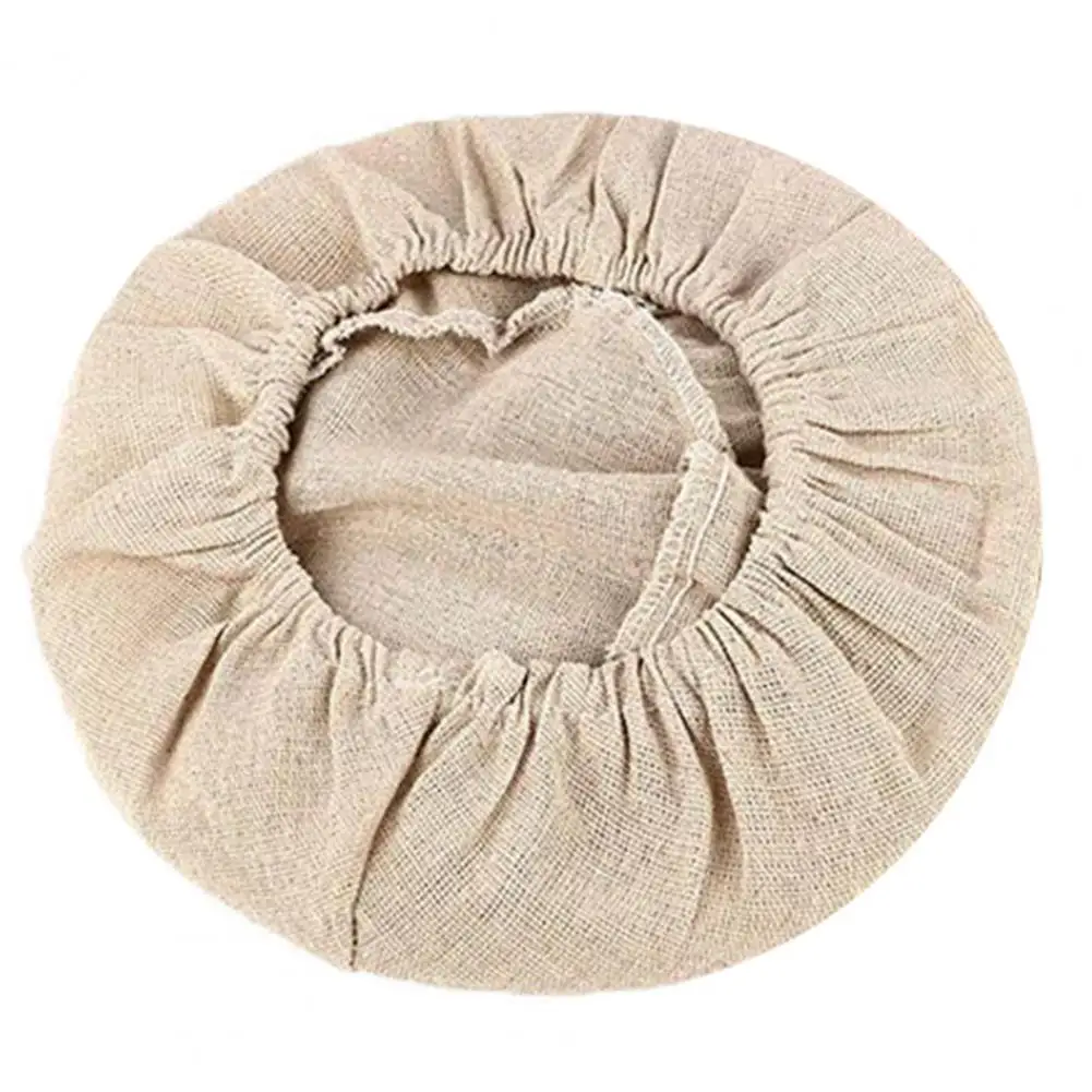 Bread Making Basket Cover Food Grade Bread Proofing Bowl Liner Bread Proofing Basket Cloth Liner Kitchen Gadget - الصورة 6