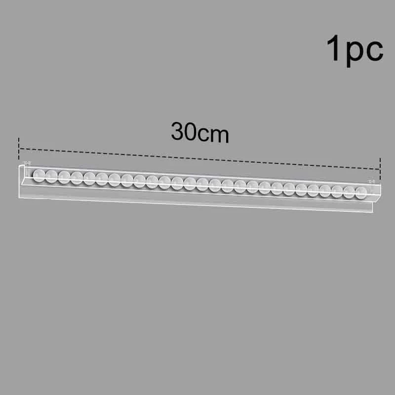 1/2Pcs 30/40/50CM Kitchen Takeaway Order Organizer Ticket Holder PVC Takeout Orders Restaurant Tickets Rack For Cafes Pubs - الصورة 6