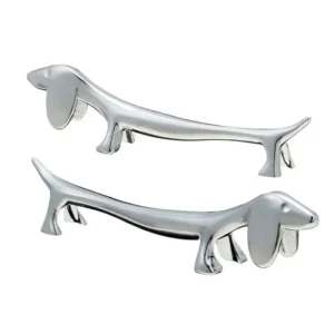 Dachshund Dog Chopstick Holder Stainless Steel Chopsticks Rest Spoon Stand Fork Holder Kitchen Cutlery Shelf Table Decoration