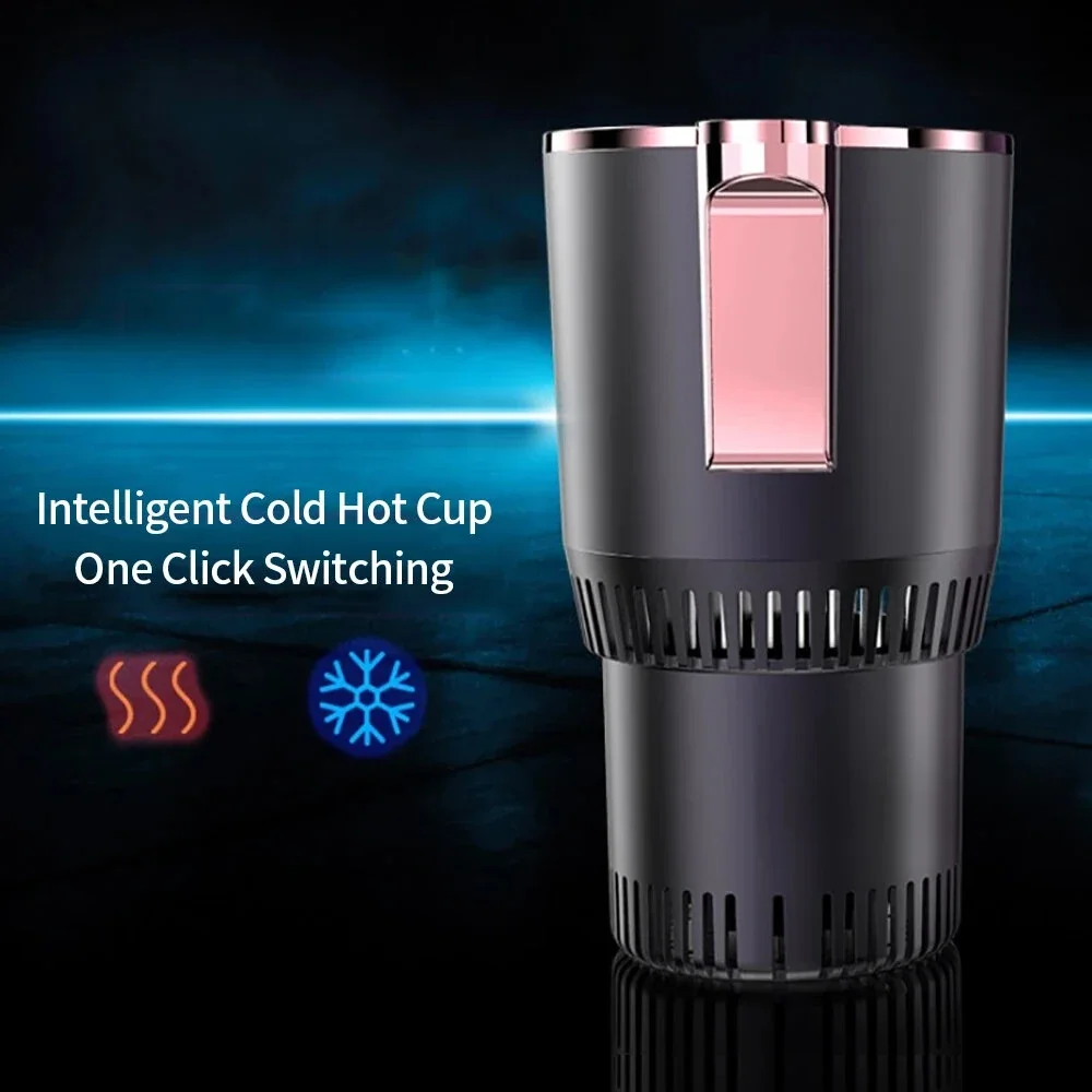 Car Smart Heating Cooling Cup Car Home Dual-Purpose Digital Display Fast Cooling Cup - الصورة 6