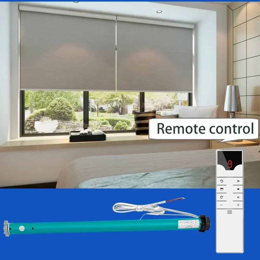 SZMYQ 25mm 2N Tuya Smart Curtains Roller Driver System 10KG Safe Load Alexa App Control Home Blinds Shades Motor For 38 Tube - الصورة 4