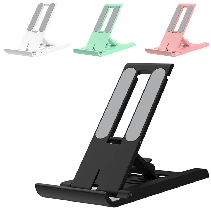 2pcs Desktop Tablet Holder Table Foldable Extend Support Desk Mobile Phone Holder Stand For iPhone Adjustable Cell Phone Holder