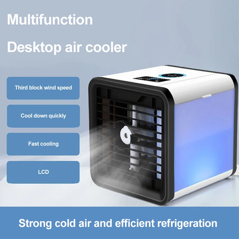 Cooling Fan Mini air Conditioner Fan Cooling Machine Cooling Artifact Dormitory Home Smart Energy Saving - الصورة 4