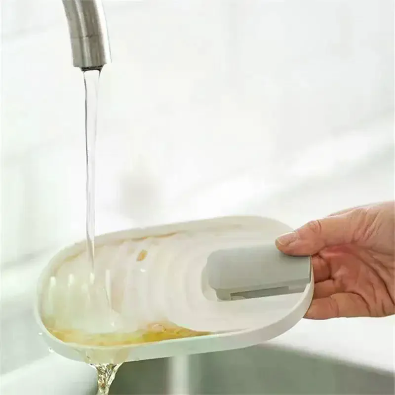 Plastic Spoon Holder Kitchen Cooking Tools Kitchen Spoon Utensil Heat Resistant Storage Shelves Kitchen Accessories - الصورة 3