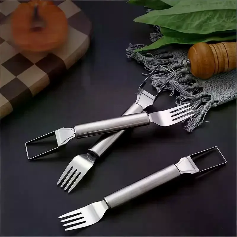 Stainless Steel Windmill Watermelon Cutter Artifact Salad Fruit Slicer Cutter Tool Watermelon Digger Kitchen Accessories Gadgets - الصورة 4