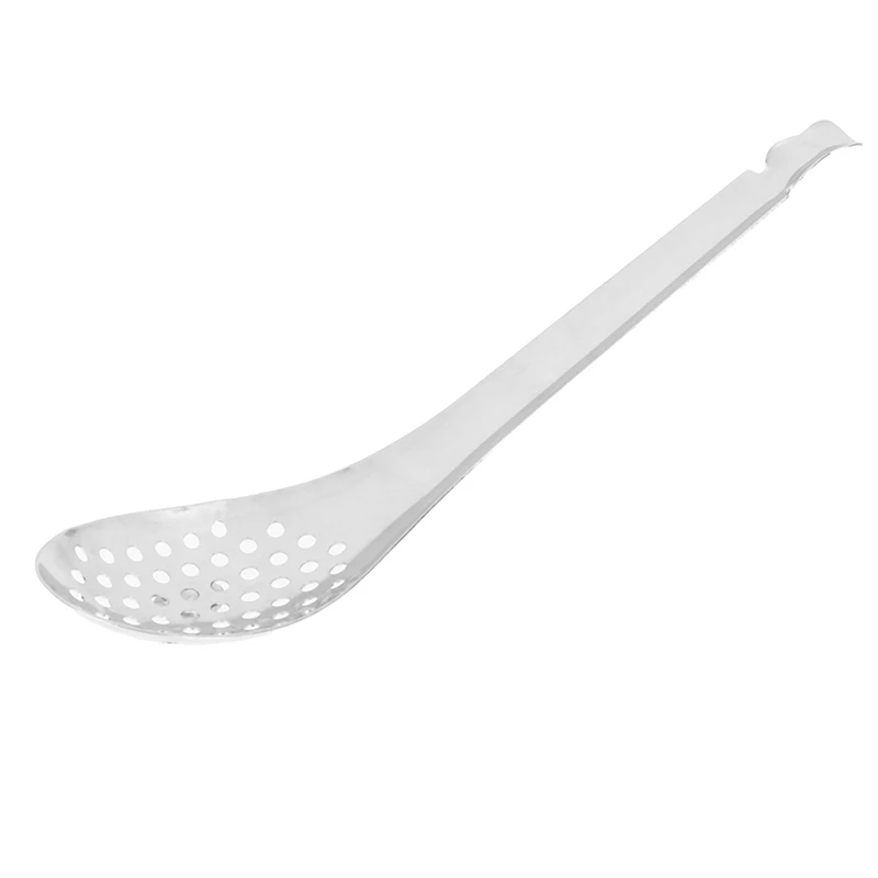 56 Holes Caviar Spoon Useful Kitchen Cooking Gadgets Colander Egg Yolk - الصورة 4