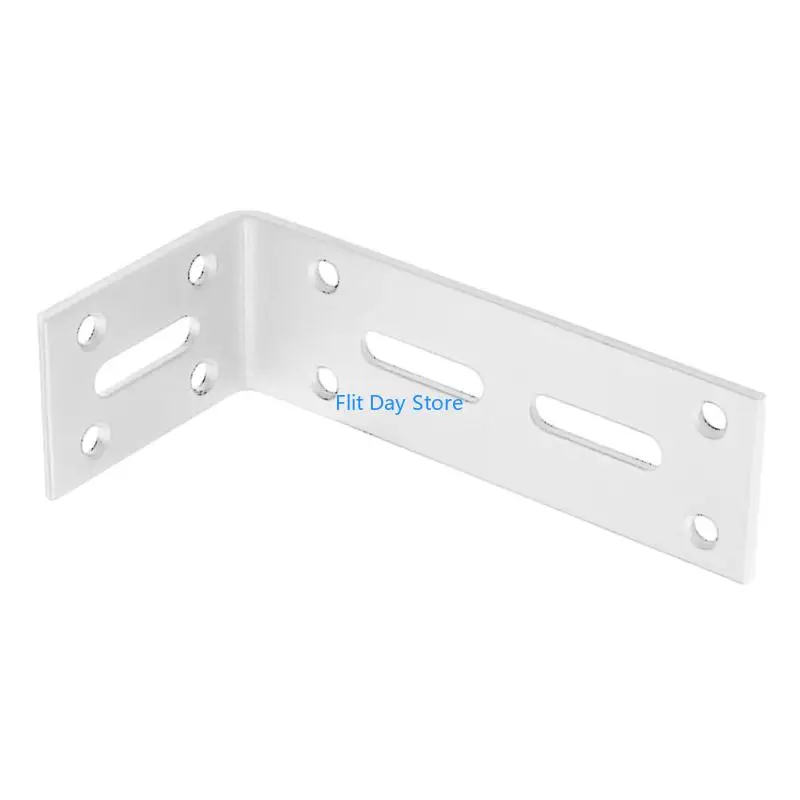 F92C Steel L Shaped Shelf Brackets Rustproof Thickened Steel Corner Brackets For Kitchen Bathroom Cabinets Easy Installation - Image 5