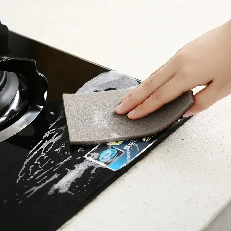 Melamine Sponge Scouring Pad Sandpaper For Kitchen Gadgets Kitchenware Home Decoration Cleaning Household Tools Accessories - الصورة 2