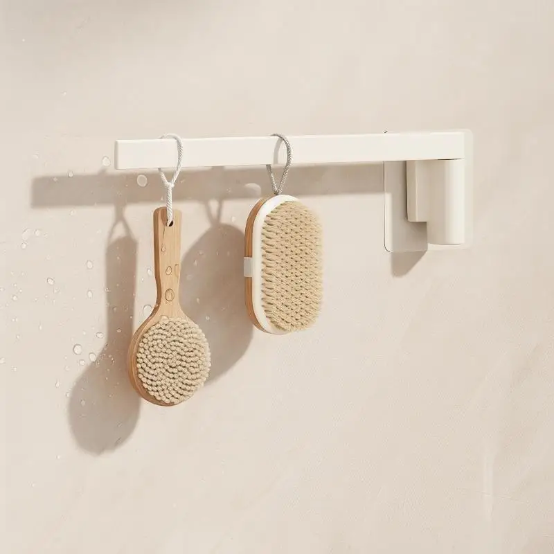 Rotating Wall-Mount Kitchen Cloth Organizer with Integrated Drainage Perfect for Compact Spaces - Image 5