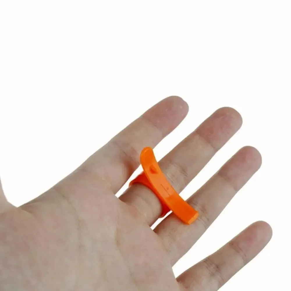 2pcs New Ring Type Citrus Parer Opening Device Practical Fruit Cutter Convenience Gadgets Stripper Tool Manual Peeling Kitchen - الصورة 3