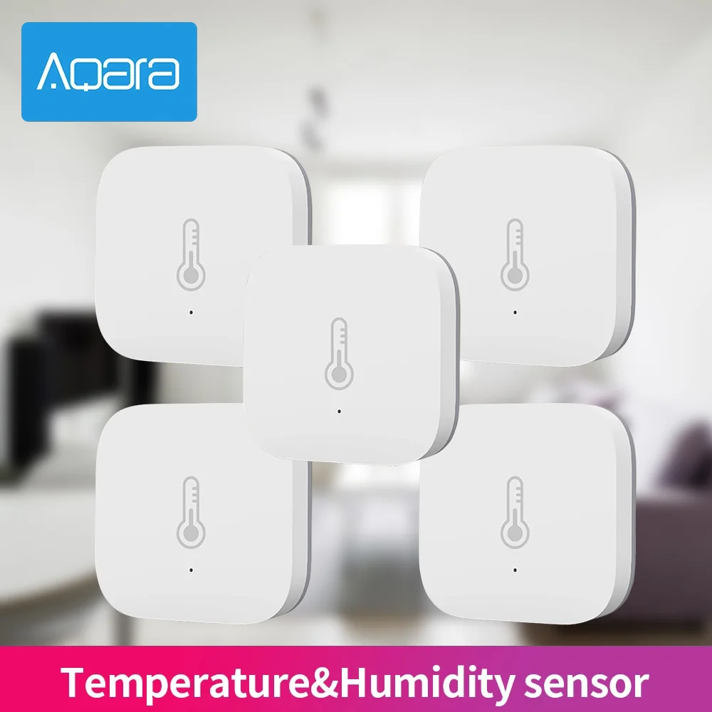 Aqara Temperature And Humidity Sensor Smart Air Pressure Environment Sensor Smart Control Zigbee Smart Home For Xiaomi Mijia APP - الصورة 5