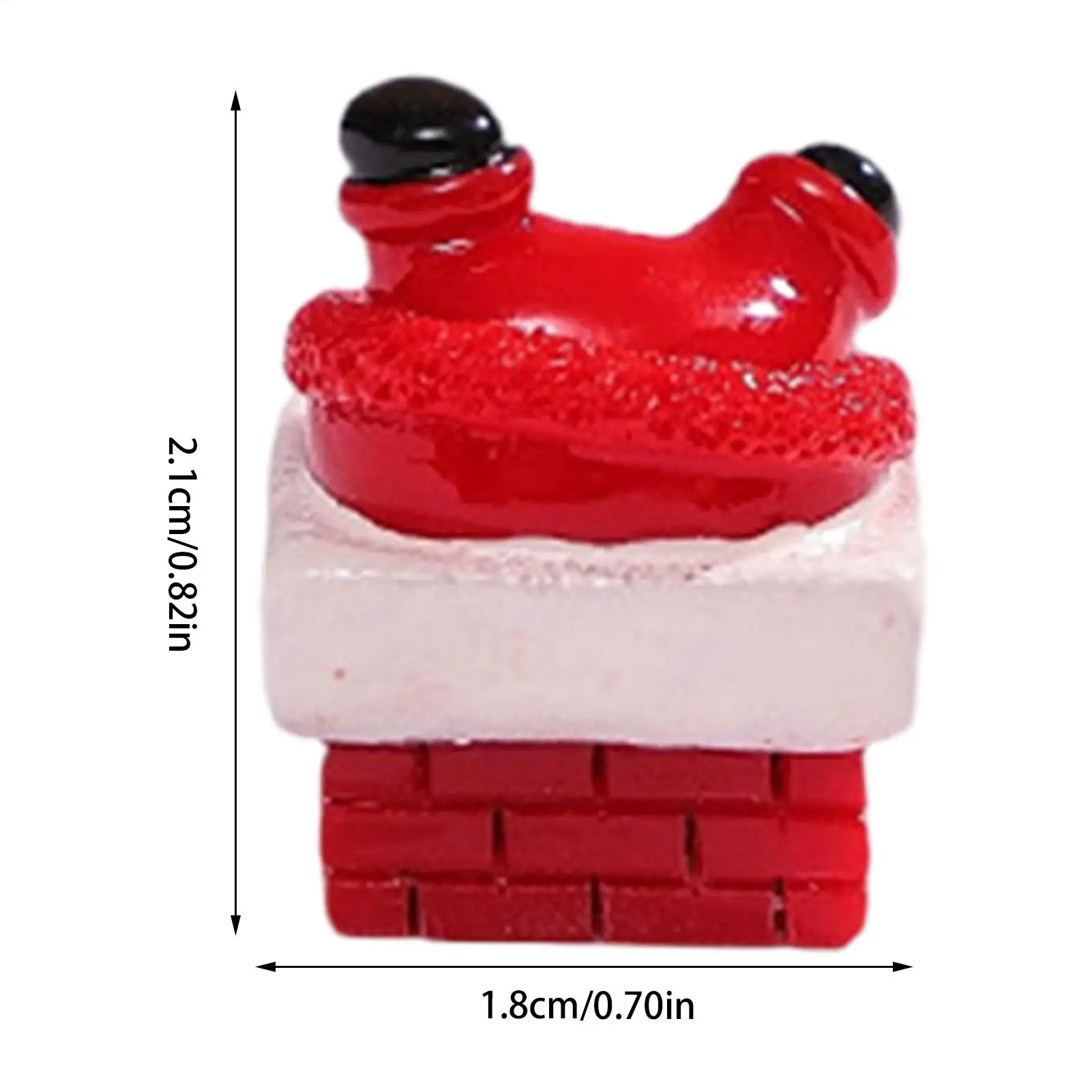 Mini Santa Ornament Christmas Car Dashboard Ornament Collectible Santa Claus Ornament For Bedside Shelf Kitchen Dining Table Car - Image 6