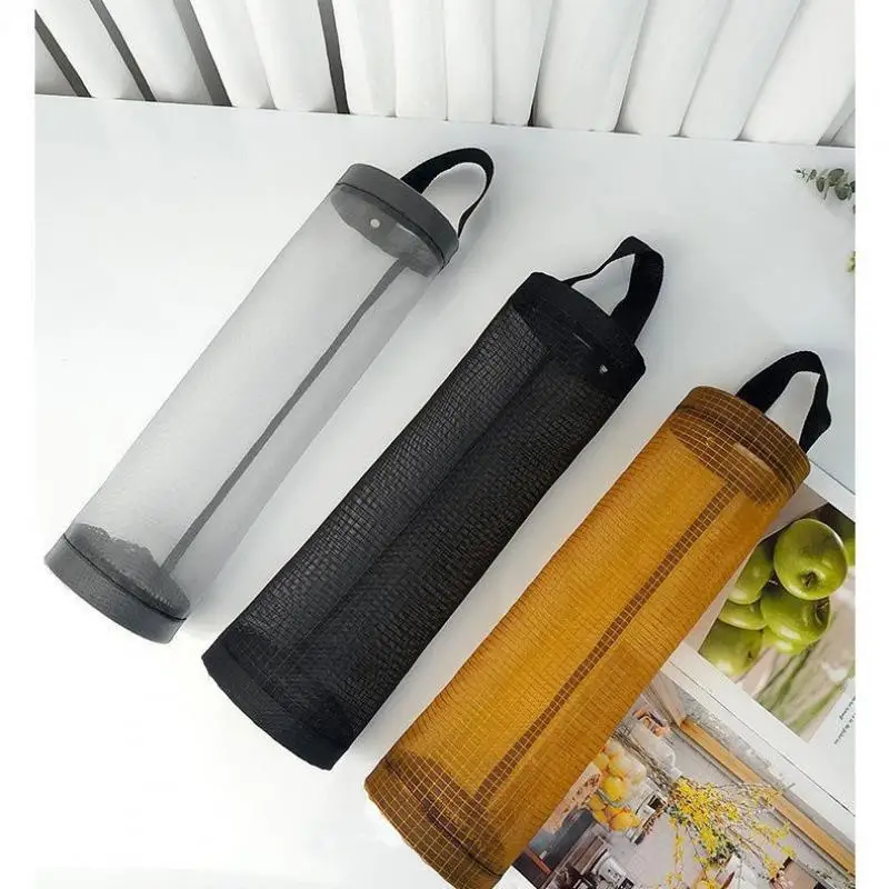Innovative Wall-Mounted Bag Dispenser- Nylon Kitchen Organizer with Sturdy Grommets for Pantry. - الصورة 5