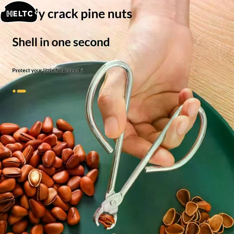 Pine Nut Clamp Practical With Pine Nut Pliers Labor-Saving Durable Pine Nut Opener Kitchen Gadgets And Accessories - Image 3
