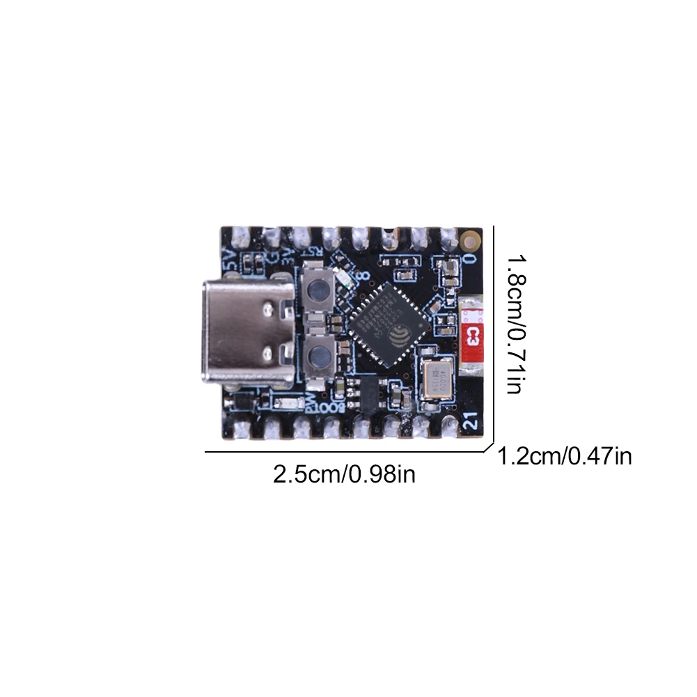 Small Size ESP32 C3 IoT Development Board Wireless Bluetooth WiFi Support Ultra-Low Power for Wearable and Smart Home Projects - الصورة 6