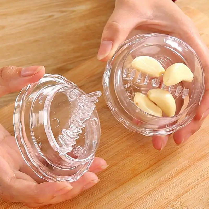 Kitchen Multifunctional Garlic Crusher Manual Garlic Press Roll Crusher Chopper Home Kitchen Gadgets Accessories