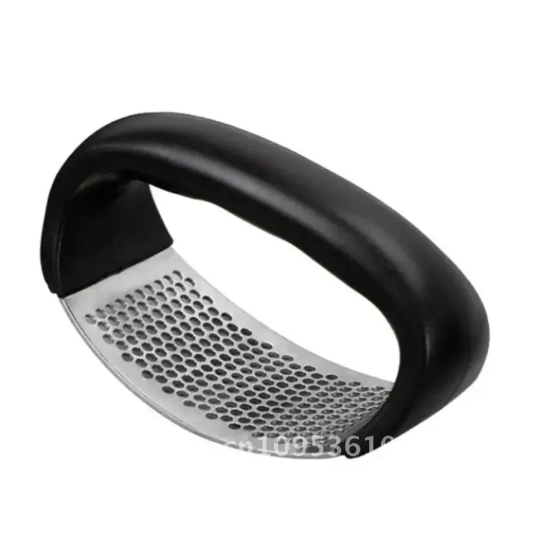 Manual Garlic Press Crusher Stainless Steel Kitchen Gadget Vegetable Fruit Mincer Chopping Tool Kitchen Accessories - الصورة 6