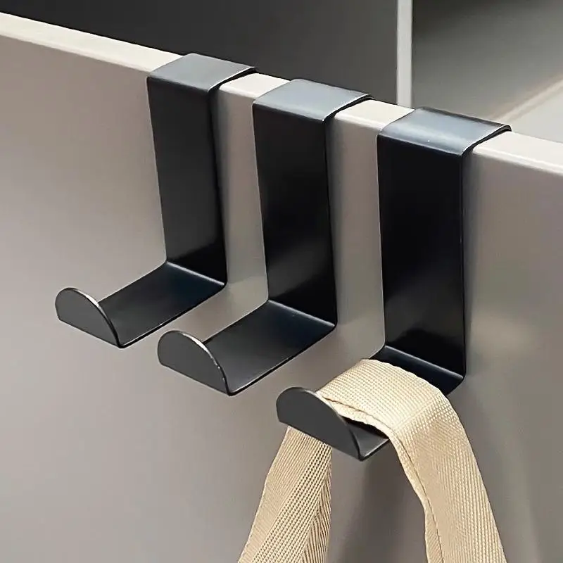 Z-Shaped Bathroom Cabinet By Hook Stainless Steel By Rear Hanger Keychain Coat Hook Home Kitchen Accessories Organizer Tool - الصورة 5