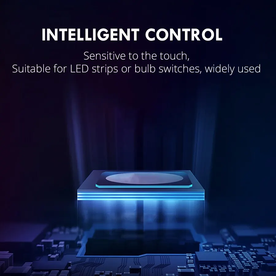 Touch Sensor Switch DC 12V 24V Coil Spring Switch 36W 3A Smart Home LED Light Switch Dimmer Module Detector Controller - الصورة 6