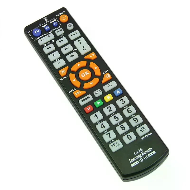 L336 Universal Smart Remote Control with Learn Function for Tv Box Cbl Dvd Sat For Home And Professional Use - الصورة 2