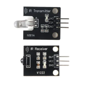 IR Infrared Transmitter Receiver Module Kit for Arduino 38KHz 10M Range 5V Learn Remote Control Signals Smart Home RC Car