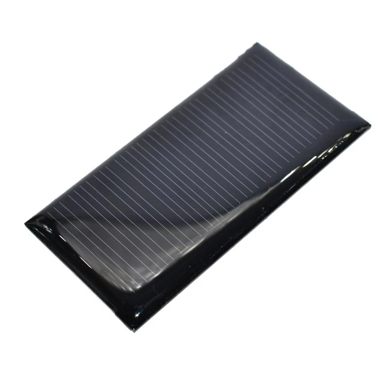 smart electronics Solar Panel 1W 5V electronic DIY Small Solar Panel for Cellular Phone Charger Home Light Toy etc Solar Cell - الصورة 5