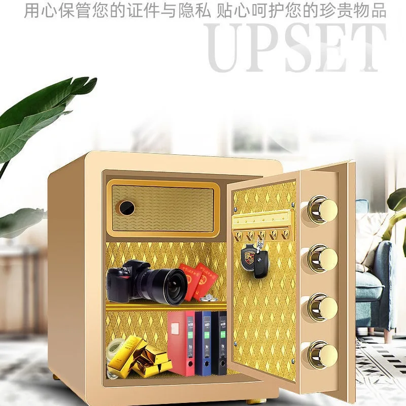 New Smart Home Office Anti-theft Steel Thickened Security Simple Atmosphere Safe - الصورة 5