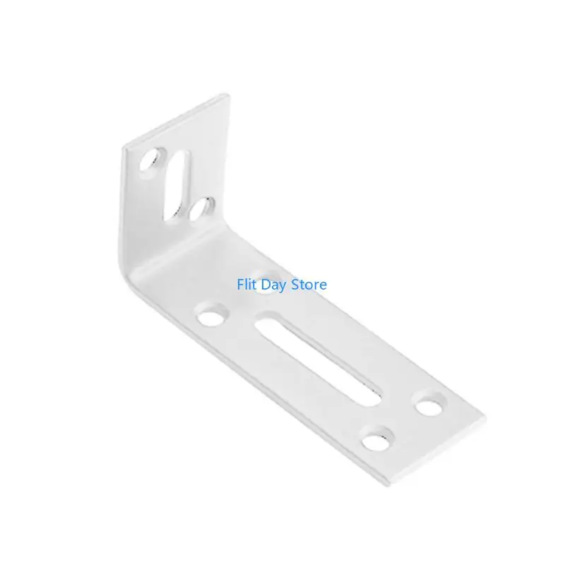 F92C Steel L Shaped Shelf Brackets Rustproof Thickened Steel Corner Brackets For Kitchen Bathroom Cabinets Easy Installation - Image 2