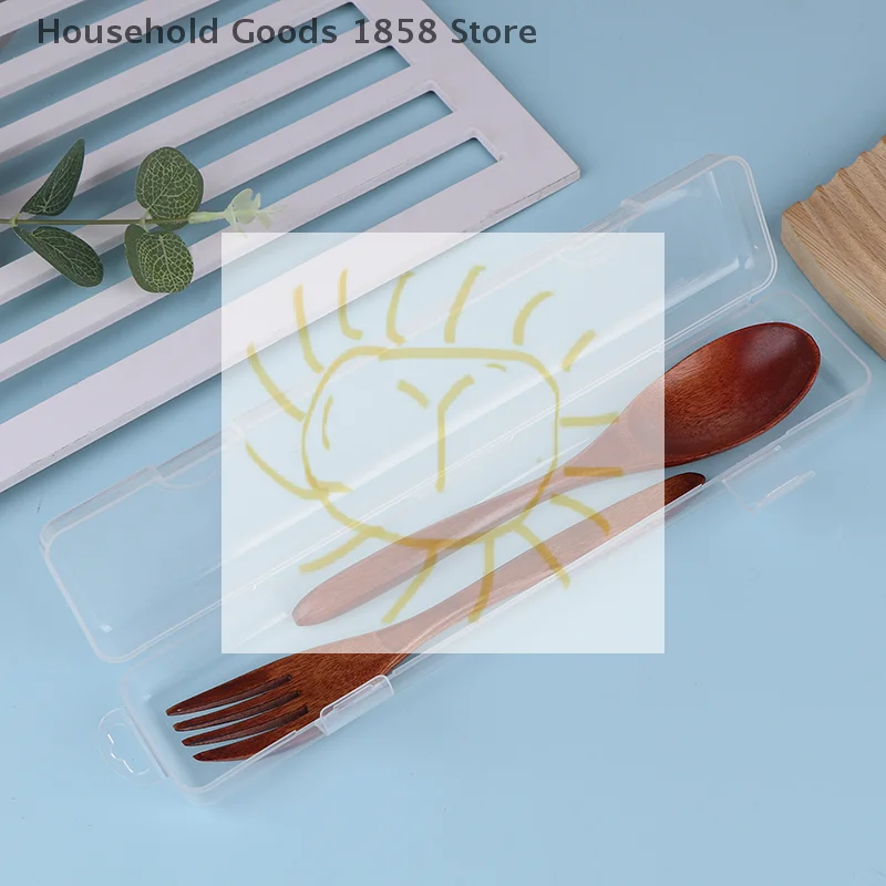 1pcs Portable Transparent Makeup Brush Organizer Eyebrow Pencil Tableware Chopsticks Storage Box Kitchen Accessories